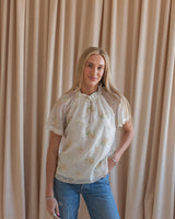 Lydia Embroidered Blouse