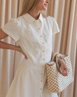 Carina Textured Mini Dress