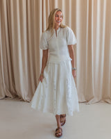 Highlands Lace Midi Skirt