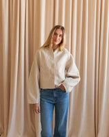 Esther Wool Jacket- Oatmeal