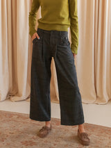 Rowan Barrel Trousers- Charcoal