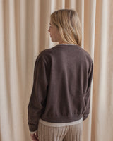 Autumn Contrast Cardigan