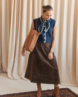 Brooklyn Suede Skirt