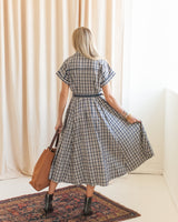 Penelope Belted Midi Dress