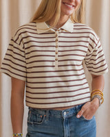 Mira Striped Polo