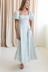 Taylor Puff Sleeve Maxi Dress