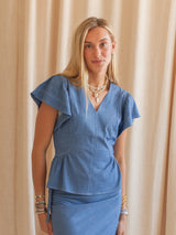 Bonnie Chambray Blouse