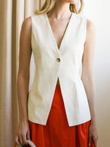 Junie Woven Vest