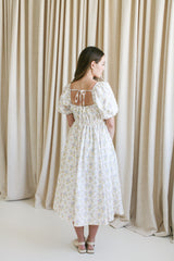 Libby Floral Midi Dress