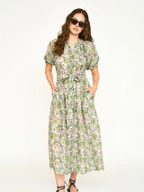Mirth Somerset Dress in Lavender Bloom