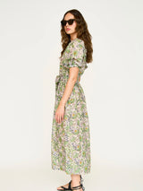 Mirth Somerset Dress in Lavender Bloom