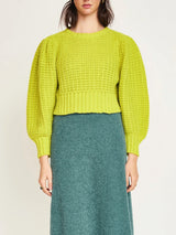 Mirth Estes Boucle Skirt in Spruce