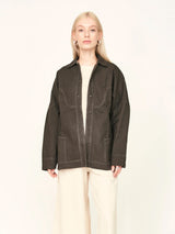 Mirth Teton Jacket in Black Olive