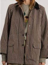 Ciao Lucia Logan Saddle Stripe Twill Jacket