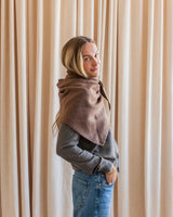 Shawl Scarf - Brown