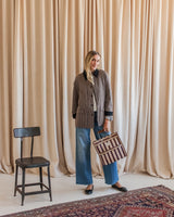 Ciao Lucia Logan Saddle Stripe Twill Jacket