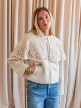 Crochet Bomber Jacket