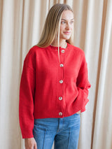 Ophelia Cardigan - Red