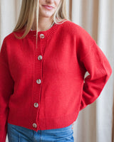 Ophelia Cardigan - Red