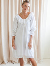 Maison de Frédéric Bennet House Dress- White