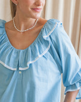 Maison de Frédéric Bennet House Dress- Sky