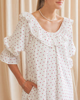 Maison de Frédéric Bennet House Dress- Polka Dot