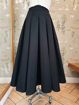 Sienna Black Midi Skirt