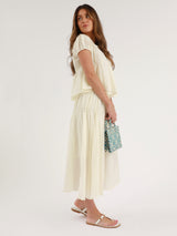 Charlie Ivory Skirt