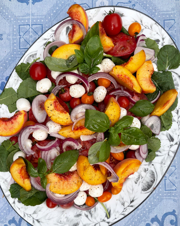 Tomato Peach Salad