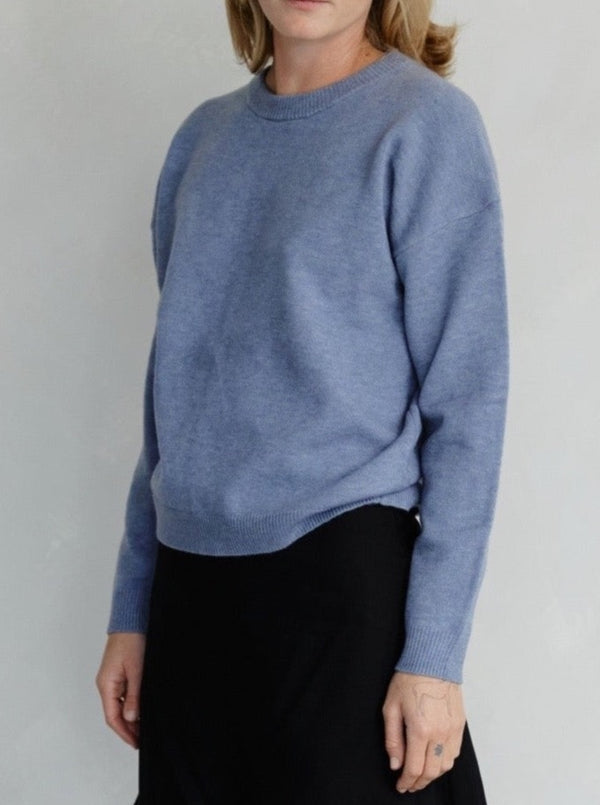 The Sutton Sweater Blue