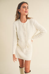 Coco Knit Jacket - Ivory