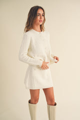 Coco Knit Jacket - Ivory