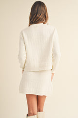 Coco Knit Jacket - Ivory