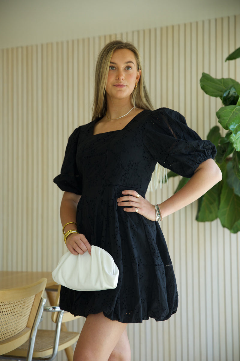 Black Eyelet Dress Koo De Ker Black Eyelet Dress Koo De Ker