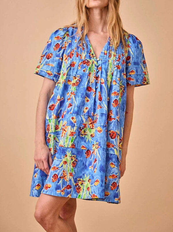 Hunter Bell Youjin Dress Tulip Bouquet