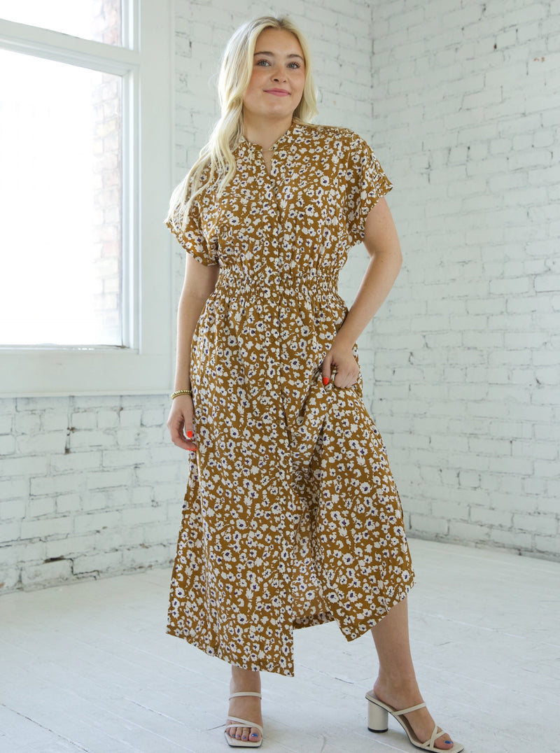 Summerlin Dress in Mustard