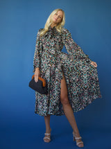 Black Ikat Dress