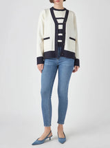 Bentley Contrast Cardigan