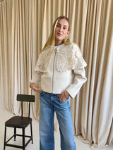 Crochet Bomber Jacket