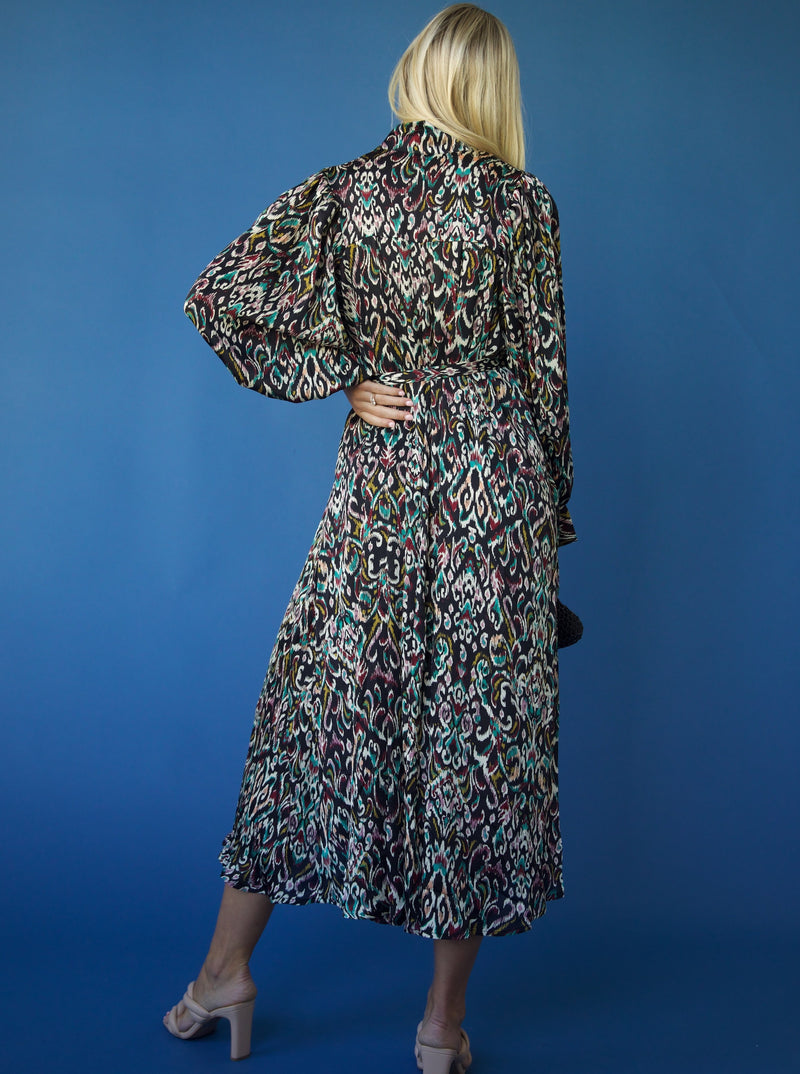 Black Ikat Dress