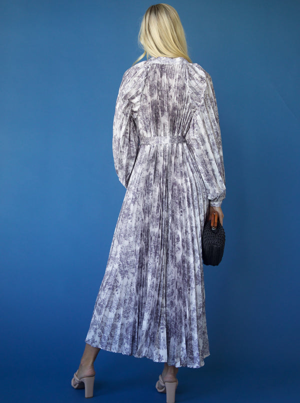 Toile Pleat Dress