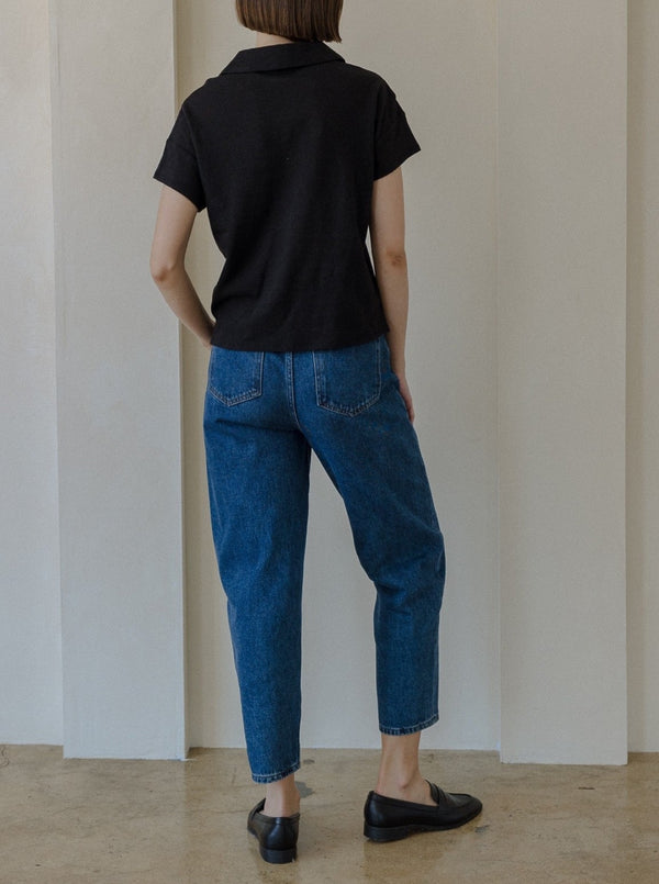 The Olive Top- Black