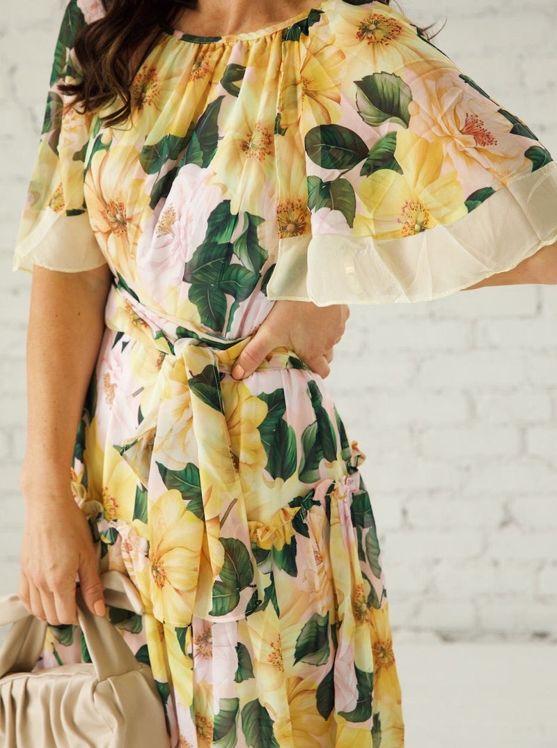 Magnolia Blooms Dress