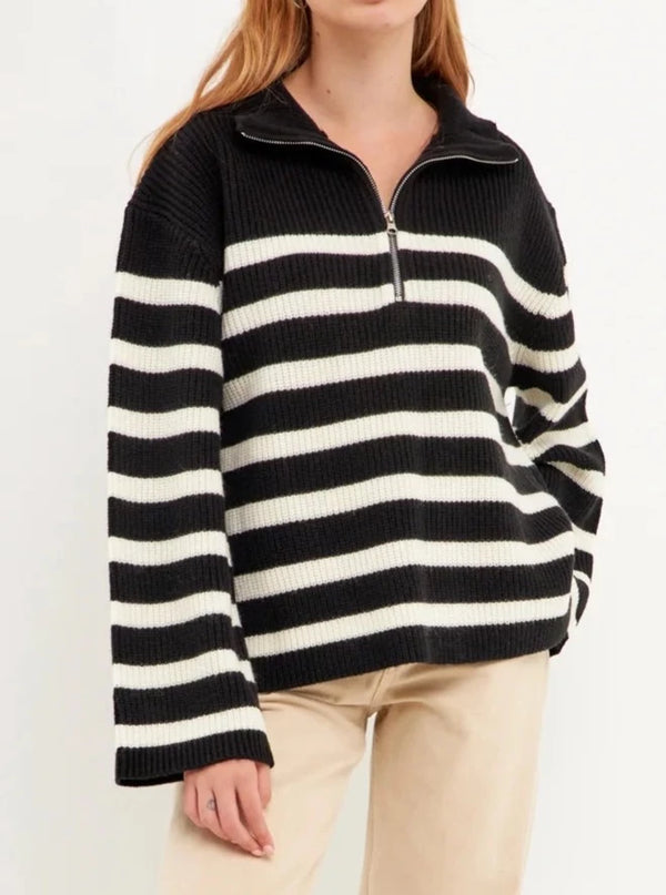 Maria Zip Sweater