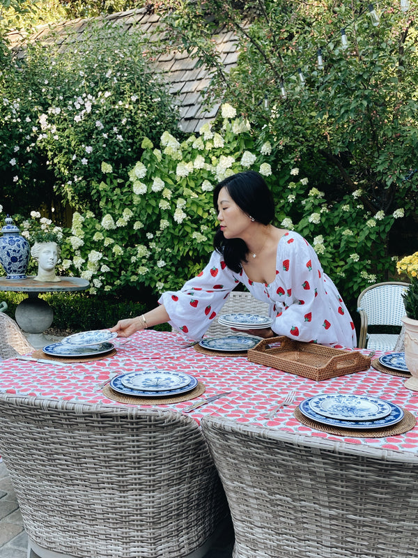 Maison de Frédéric Linens- Strawberry