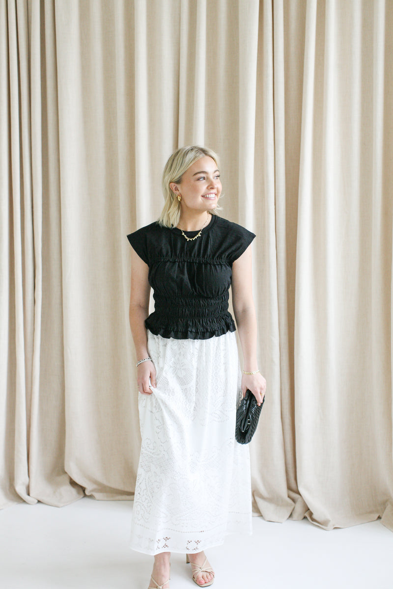 Crochet Midi Skirt