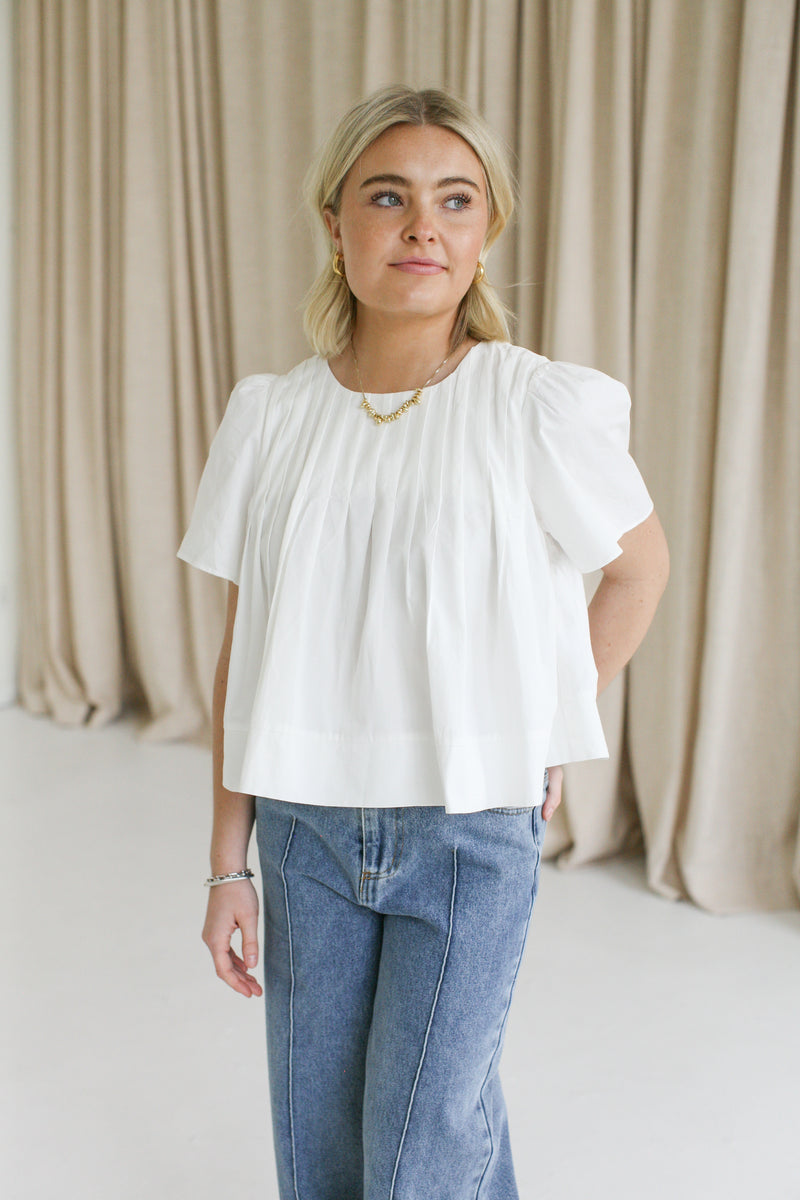Cecilia Blouse - White