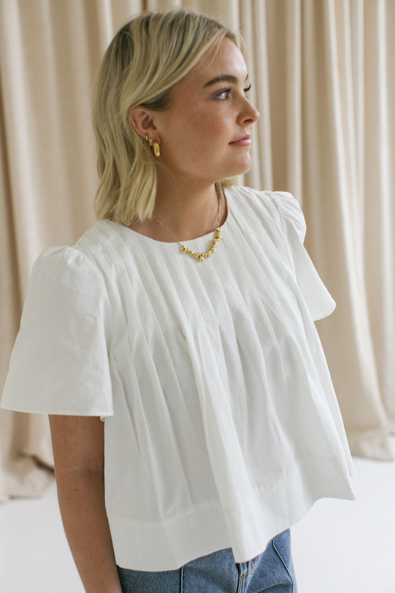Cecilia Blouse - White