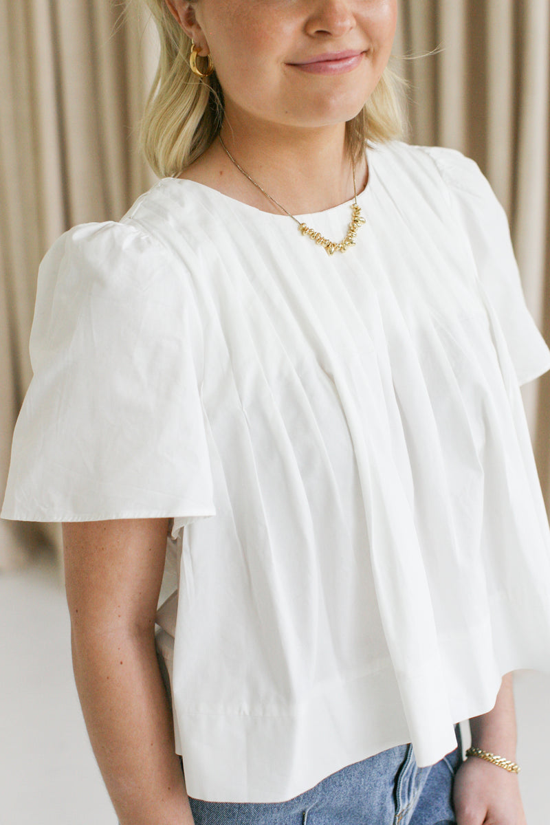 Cecilia Blouse - White