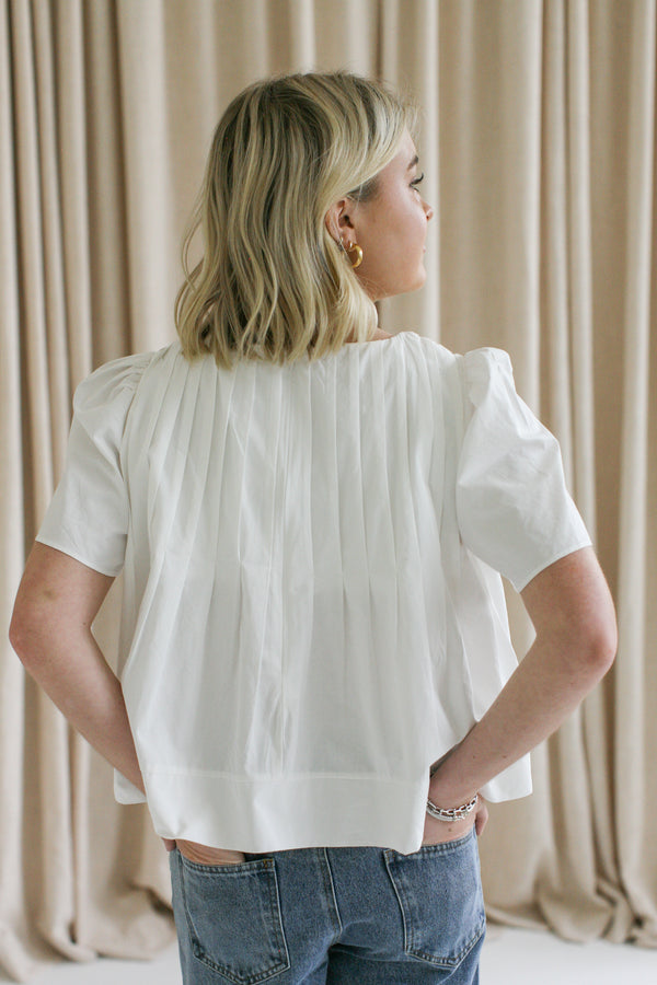 Cecilia Blouse - White